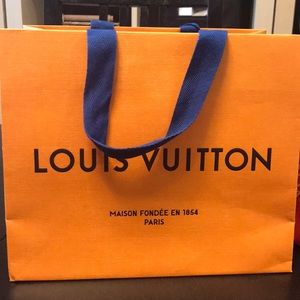 Louis Vuitton shopping bag